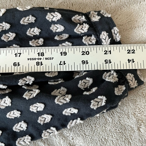 Pilcro By Anthropologie Tavi Textured Button Up Blouse Shirt Boho Size MP - Picture 15 of 16